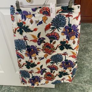 NWT! J. Crew Paisley skirt